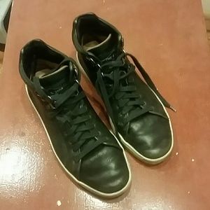 Rag & Bone 6 Sneakers Kent Shoes Black High Tops